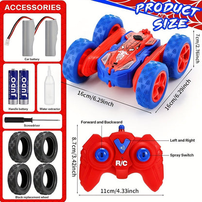 Fast Action Car with LED Lights and Splash Effects