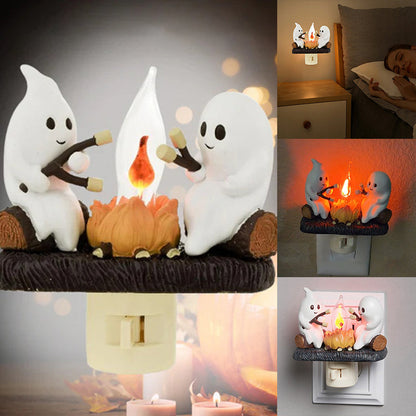 Cozy Ambient Electric Fireplace Lamp