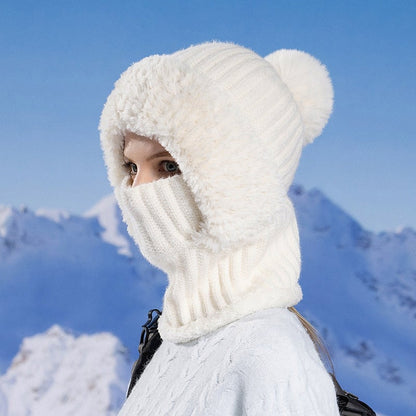 Warm Women's Cable Knit Winter Hat