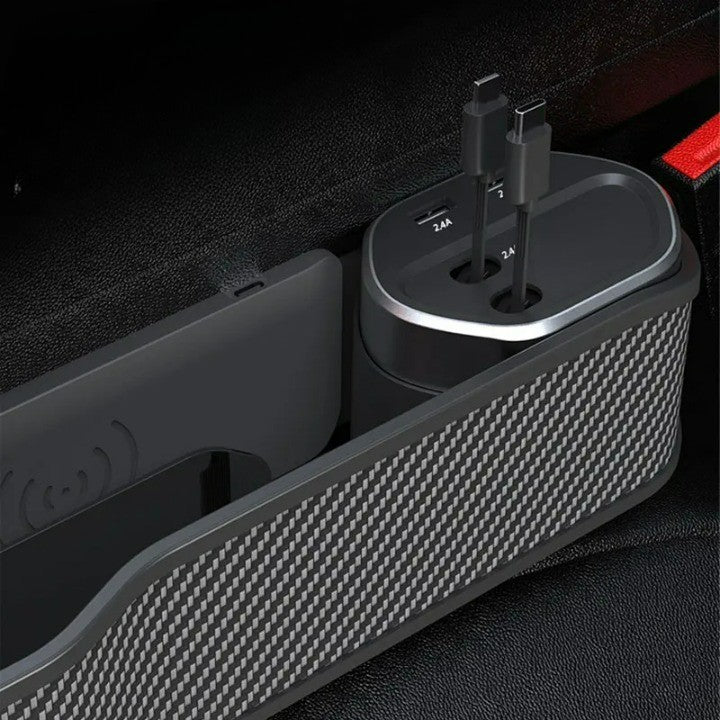 Universal Car Phone Charging Storage Tray Organizer - Luxicro