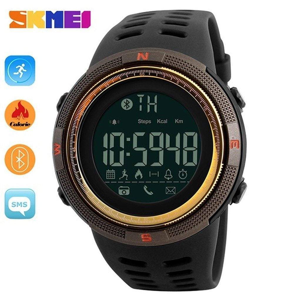 Sporty GPS Smartwatch with Heart Rate Tracker
