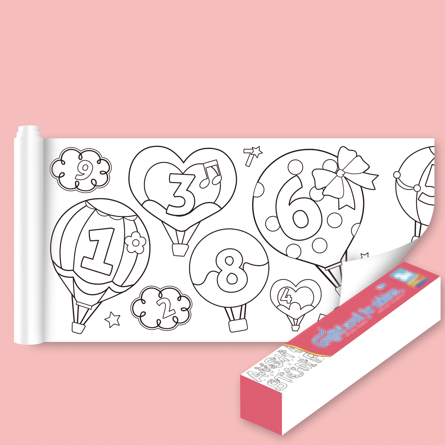 Big Creative Children's Drawing Paper Roll