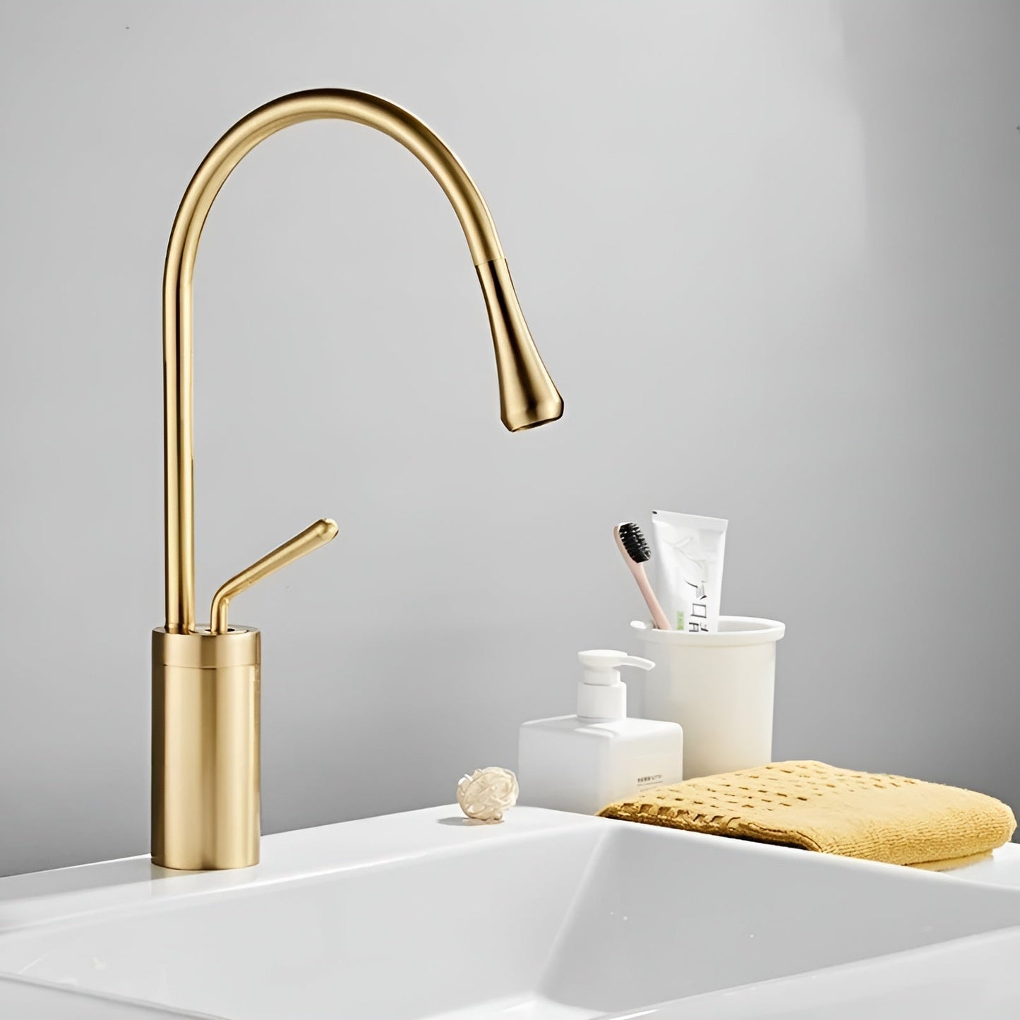 360° Rotating Faucet with Easy Touch Control