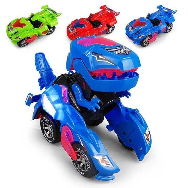 Cool Convertible Dino Vehicle Toy