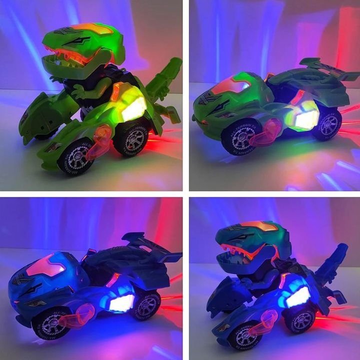 Cool Convertible Dino Vehicle Toy