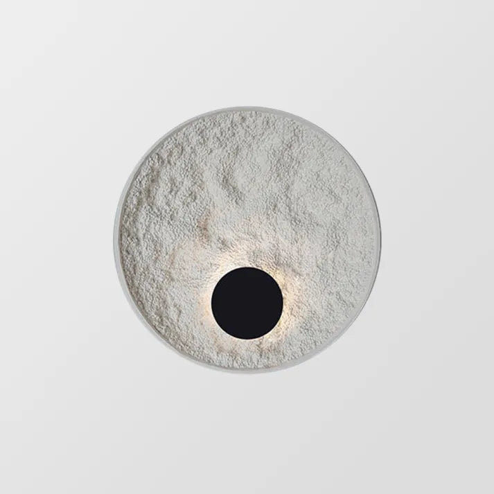 Round Glass Globe Wall Light