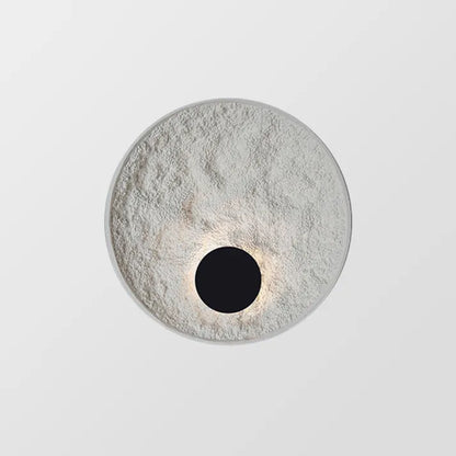 Round Glass Globe Wall Light