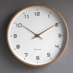 Rustic Wooden Wall Clock