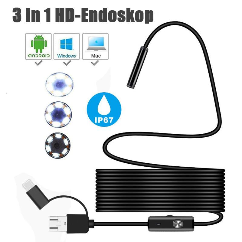 Portable WiFi Borescope Inspection Camera