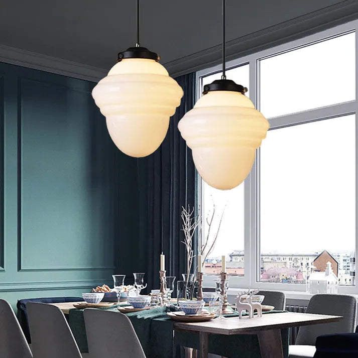 Modern Geo Glass Pendant Light