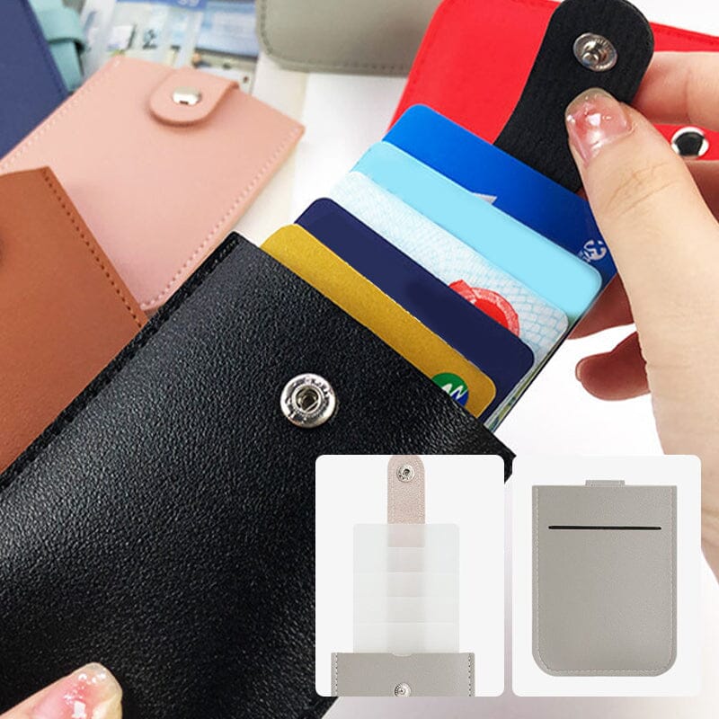 Slim Travel Leather Passport Wallet