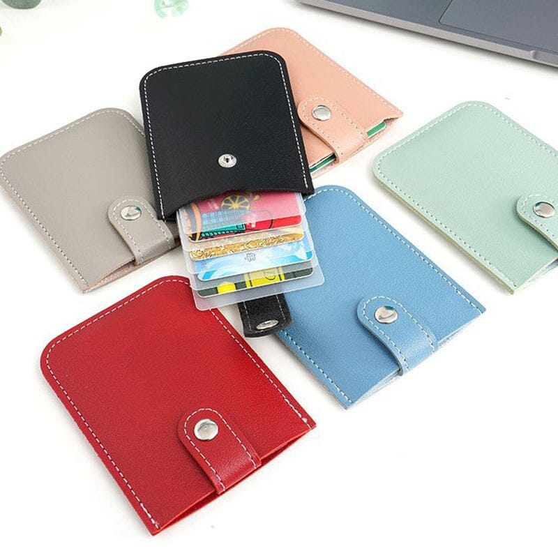 Slim Travel Leather Passport Wallet