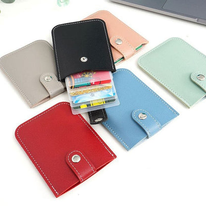 Slim Travel Leather Passport Wallet