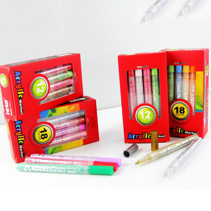 Bright Watercolor Art Markers