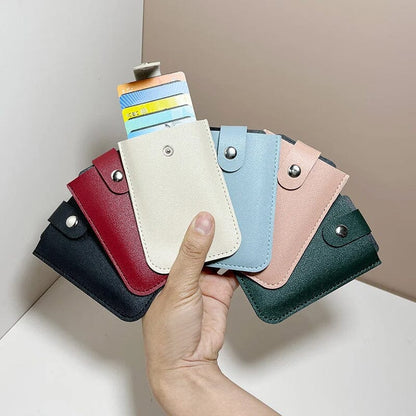 Slim Travel Leather Passport Wallet