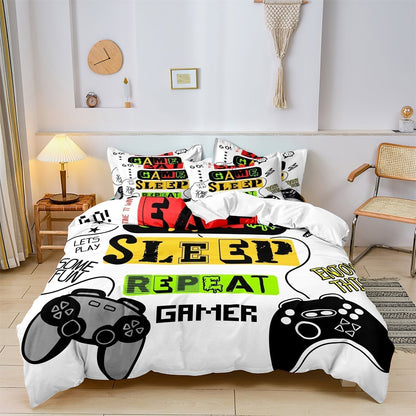 Cool Gaming Bedding Set for Boys Rooms