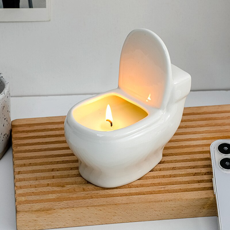 Funny Scented Bathroom Candle - Luxicro