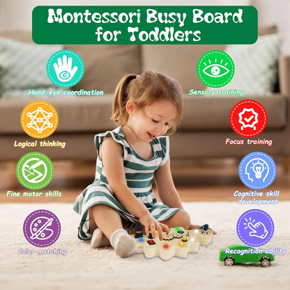 Fun Learning LED Toy Board for Kids
