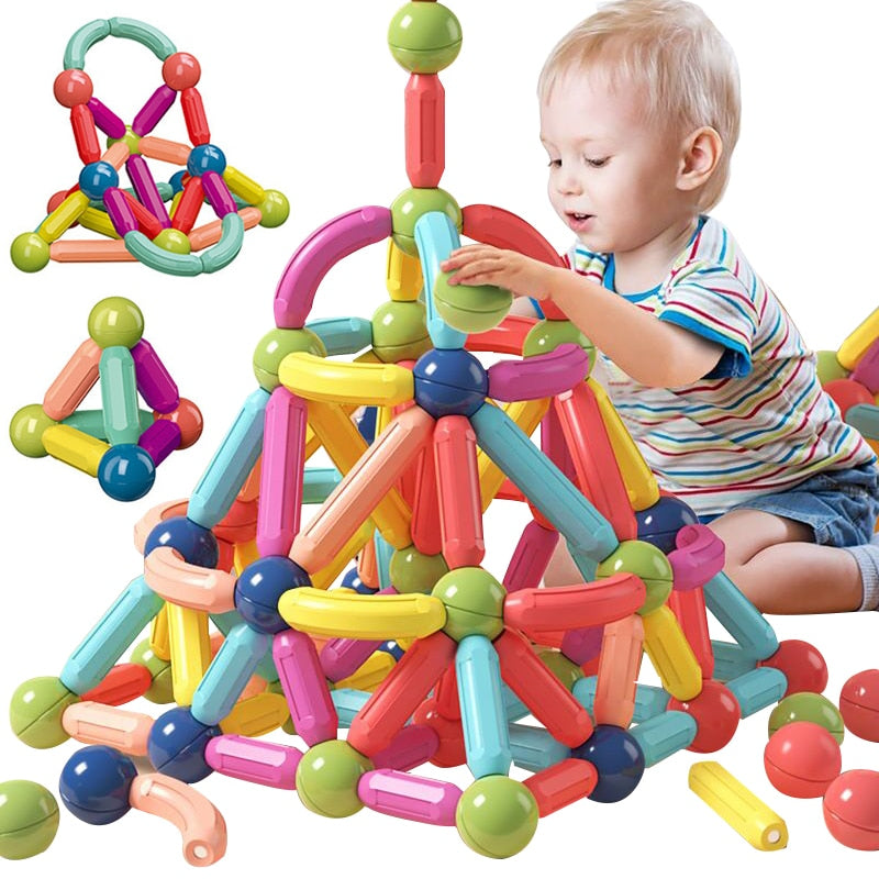 Powerful Building Magnetic Toy Blocks