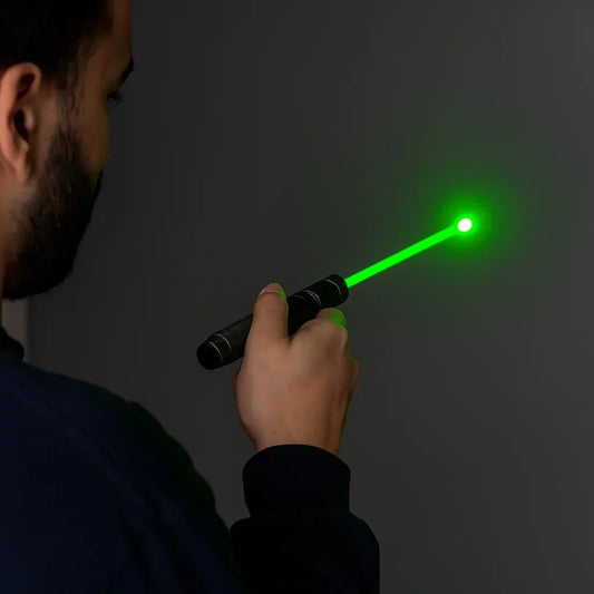 Bright Beam Heavy Duty Laser Pointer Torch - Luxicro