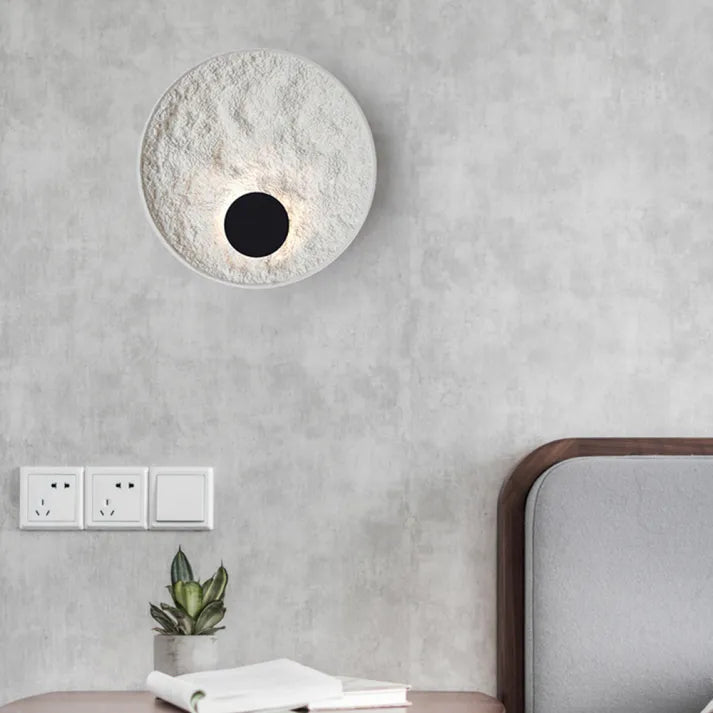 Round Glass Globe Wall Light