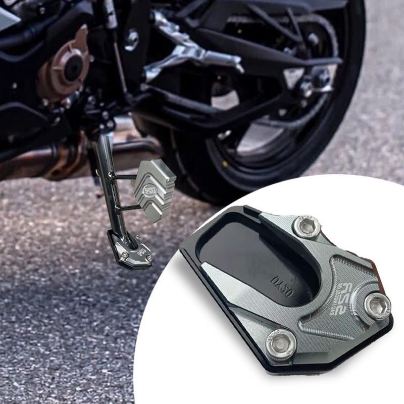 Bike Parking Stand Pad | Durable Motorcycle Support - Luxicro