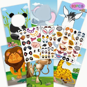 Colorful Educational Stickers for Children