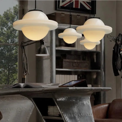 Modern Geo Glass Pendant Light