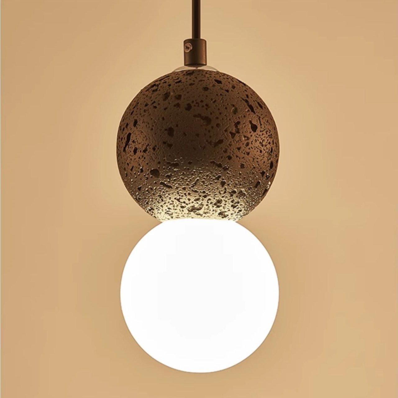 Stylish Glass Pendant LED Light