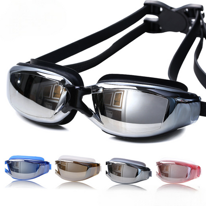 Crystal Clear Swim Goggles Fog Free Waterproof