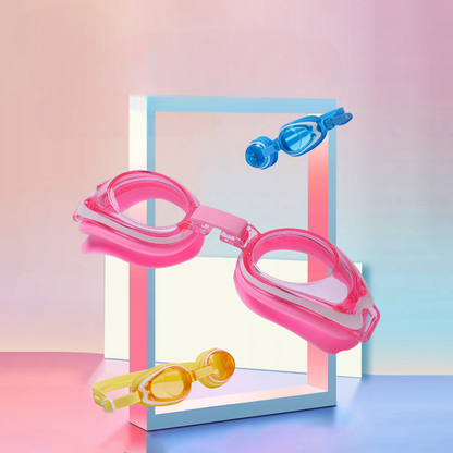 Crystal Clear Swim Goggles Fog Free Waterproof