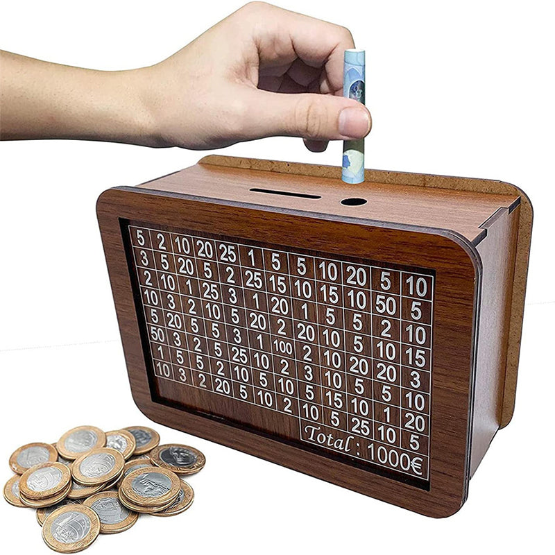 Electronic Piggy Bank with Coin Counter - Luxicro