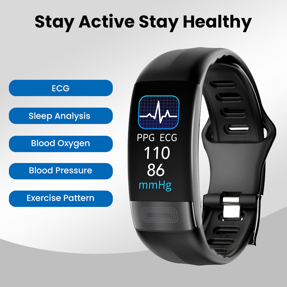 Accurate Heart Rate Fitness Tracker Bracelet - Luxicro