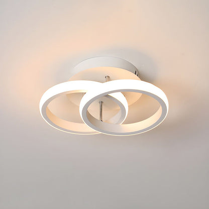 Modern LED Black Ceiling Lamp
