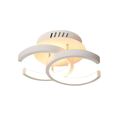 Modern LED Black Ceiling Lamp