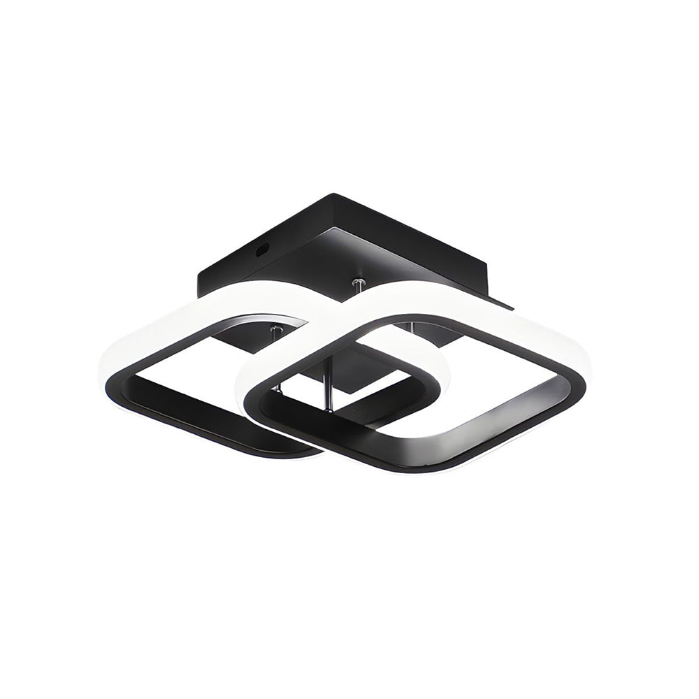 Modern LED Black Ceiling Lamp
