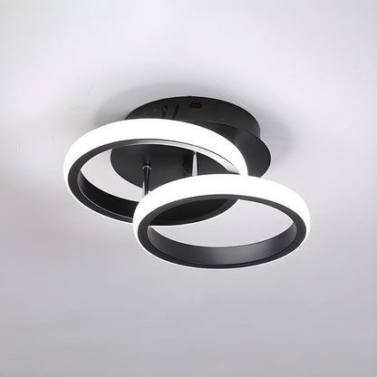 Modern LED Black Ceiling Lamp