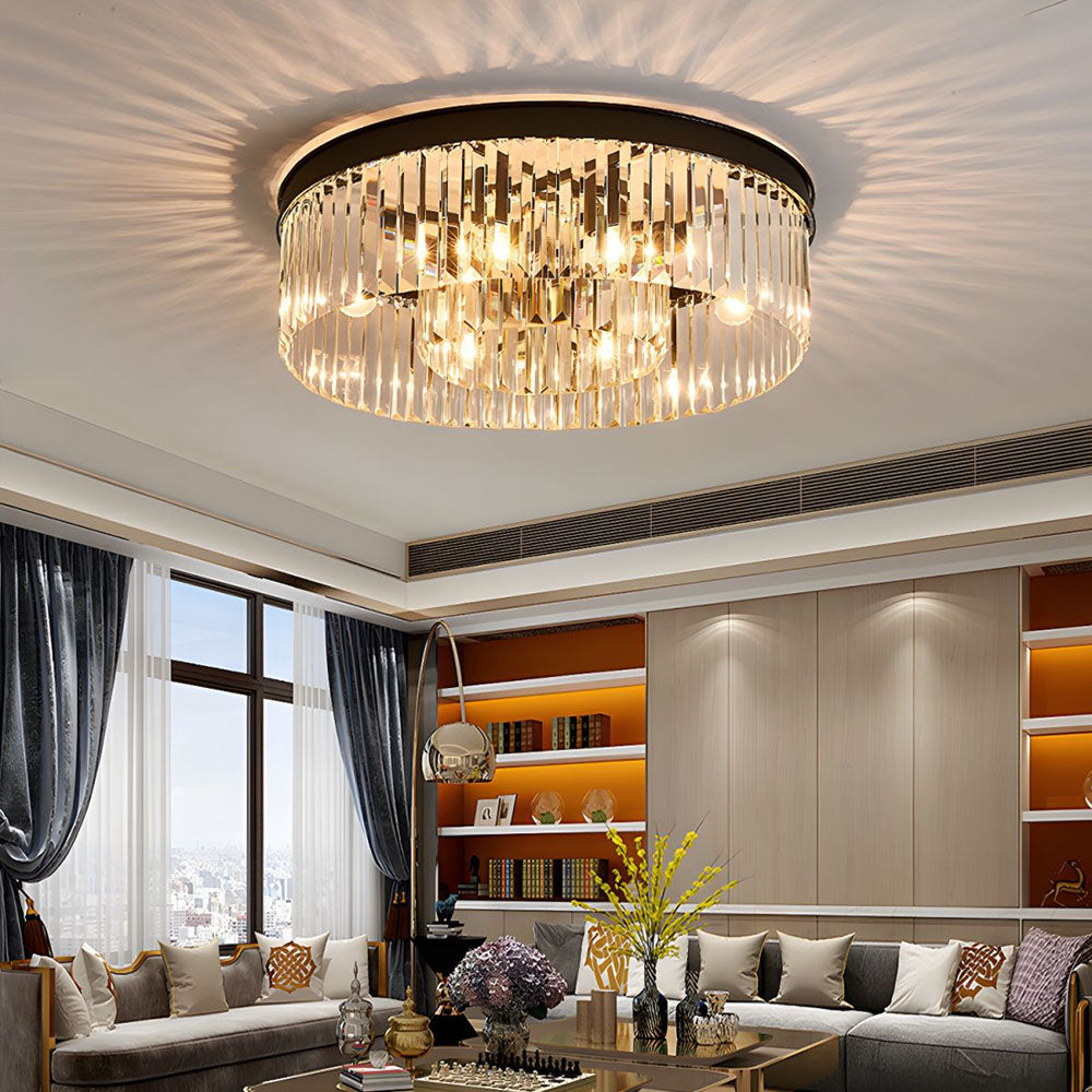 Sparkling LED Ceiling Fixture for Living Room
