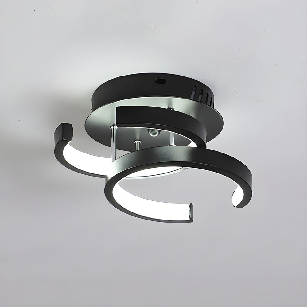 Modern LED Black Ceiling Lamp