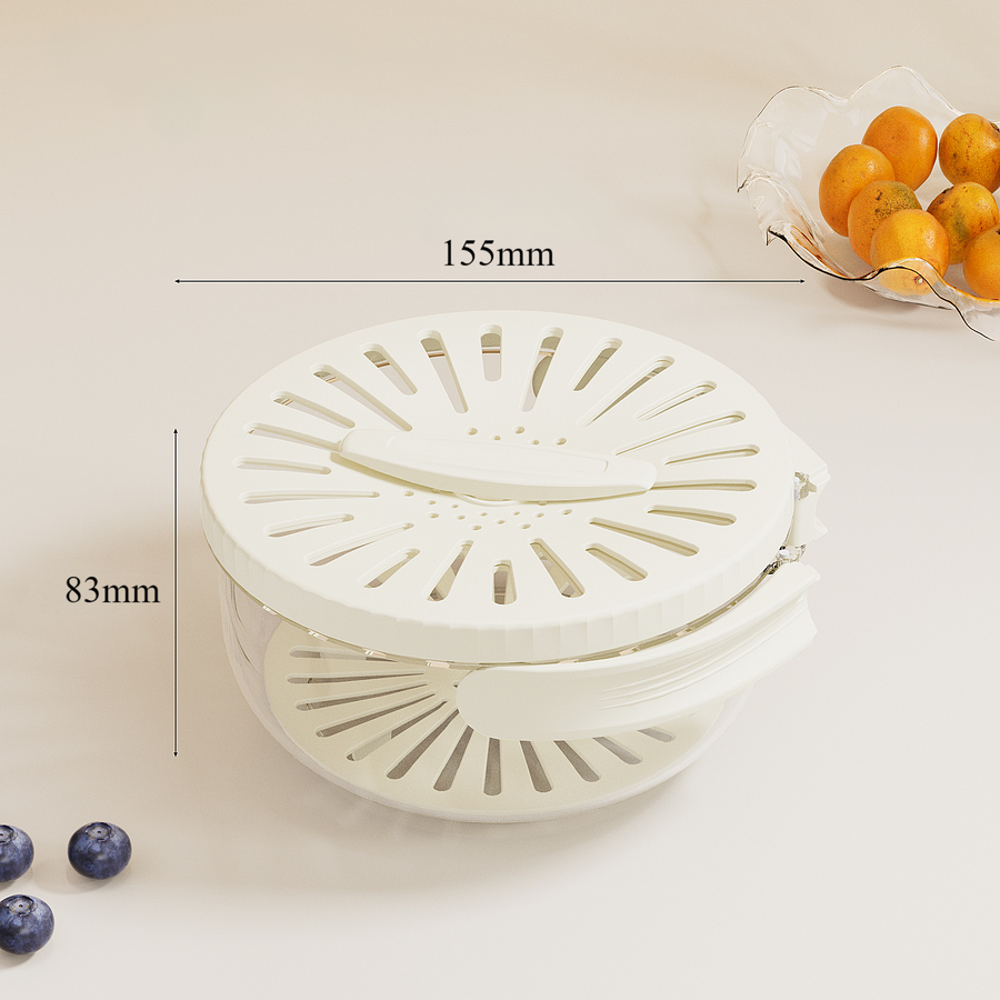 Folding Laundry Hamper with Rotating Flip Top