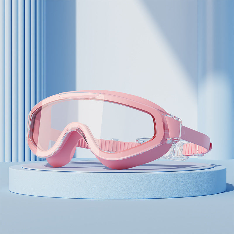 Crystal Clear Swim Goggles Fog Free Waterproof