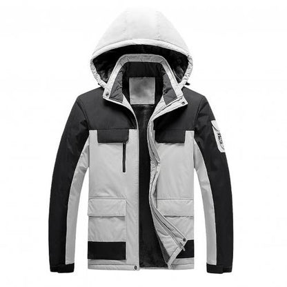 Breathable Men's Windbreaker Jacket - Lightweight Hooded Coat