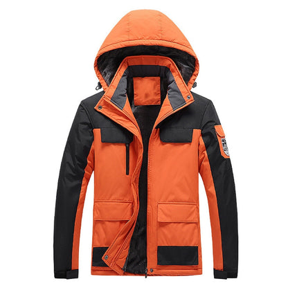 Breathable Men's Windbreaker Jacket - Lightweight Hooded Coat