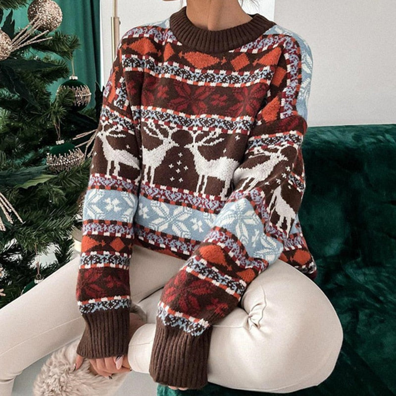 Soft Oversized Women's Knit Sweater