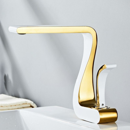 Luxury Brushed Gold Sink Faucet - Luxicro