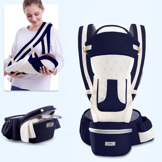 Cozy Baby Sling - Ergonomic Baby Wrap with Pocket - Luxicro