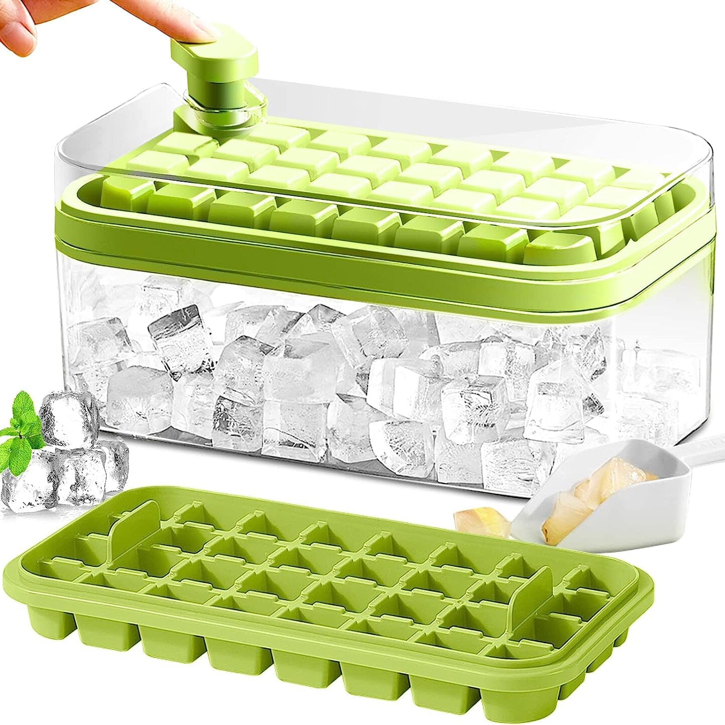 Big Easy Release Ice Cube Tray with Cover