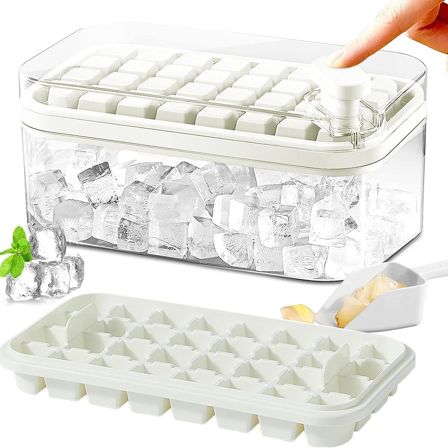 Big Easy Release Ice Cube Tray with Cover