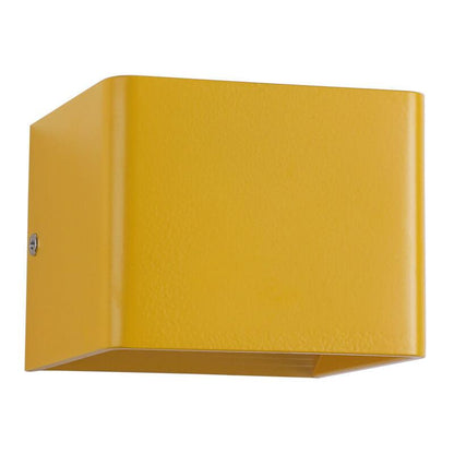 Small Brushed Steel Wall Lamp - Luxicro