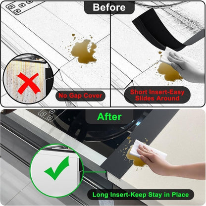 Easy Clean Stove Gap Silicone Seals